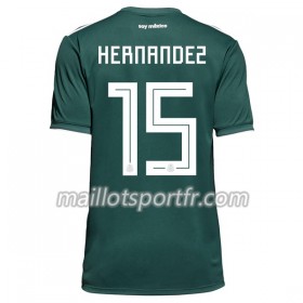 Maillot de Foot Mexique Hernandez 15 Domicile Coupe du monde 2018